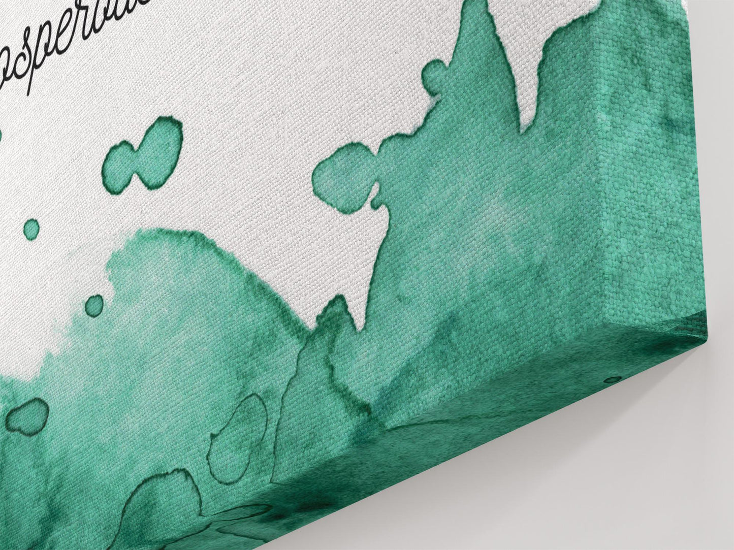 Personalized Arabic Name Canvas Emerald Green, Islamic Name Print, Muslim Girl Frame, Arabic Name Print, Eid Gift, Arabic Frame, Islam Decor